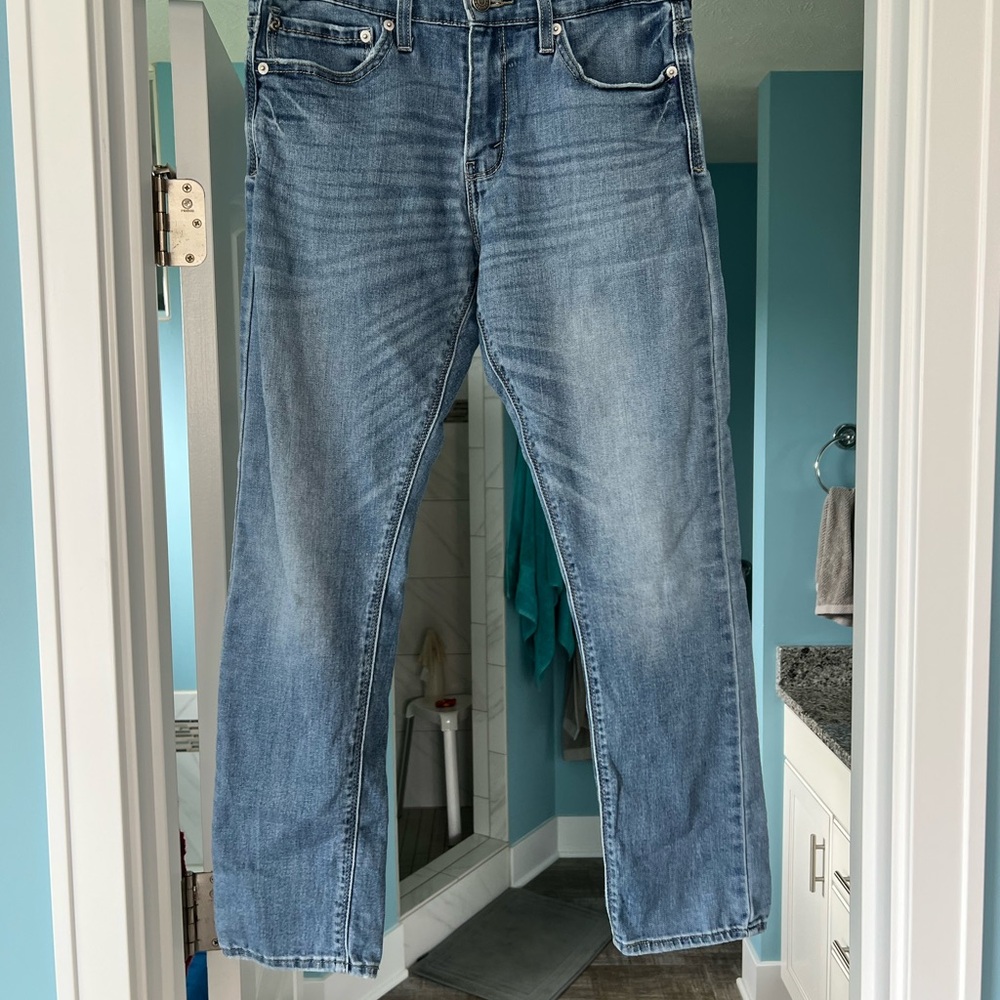 Levi's Light Blue Straight Jeans